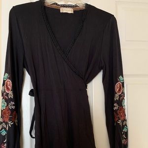 Casual wrap around shirt